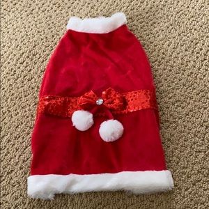 Christmas dog sweater